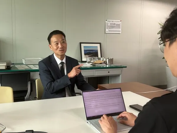 신준영 현대차그룹 H스타트업팀 리더가 블로터와의 인터뷰에 응하고 있다. (사진=조재훈 기자)